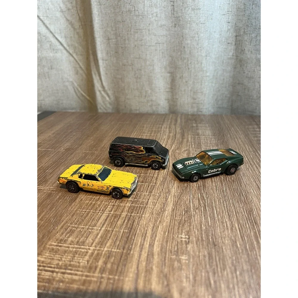 hot wheels 1974 Super Van Lot Of Three Vintage Black Wall‎ Redline Matchbox